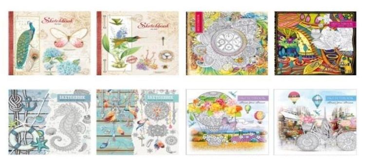 Fresh, szkicownik 260-260 mm, 36 kartek, 100g