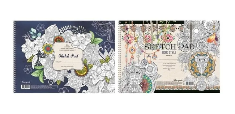 Fresh, szkicownik, A3, 12 kartek, 190g