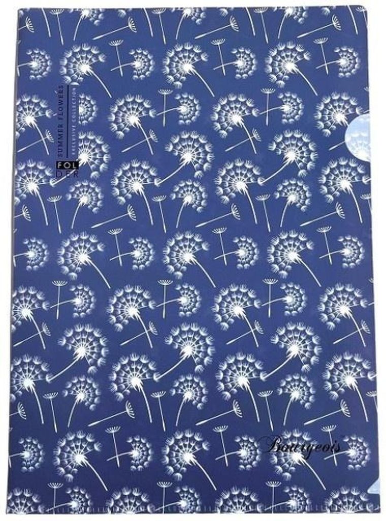 Fresh, teczka plastikowa A4+, koszulka L, Dmuchawce