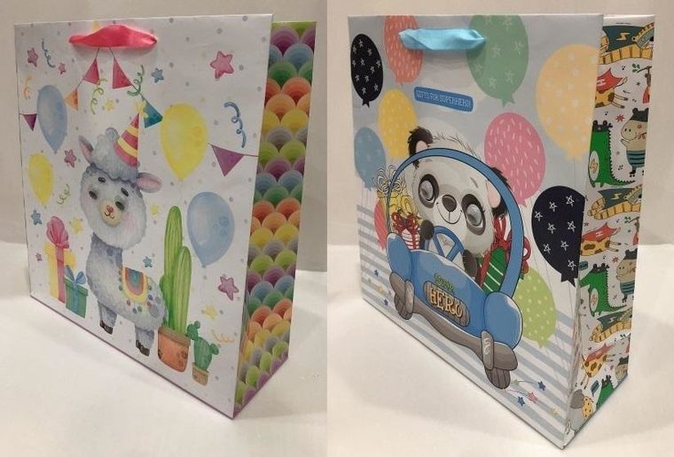 Fresh, torebka ozdobna, Oczy, duża, kwadrat, Lama Panda