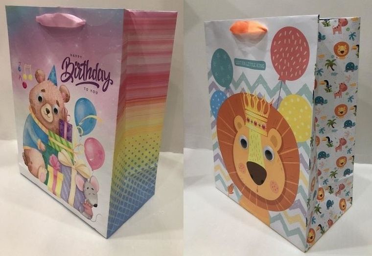 Fresh, torebka ozdobna, Oczy, duża, Lew, Miś