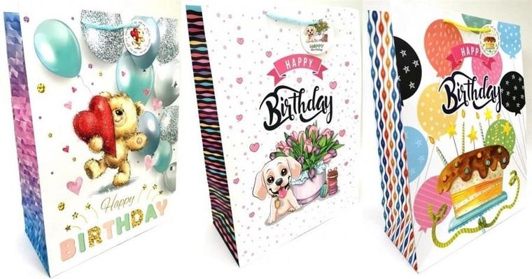 Fresh, torebka prezentowa matowa, 33-45-15 cm