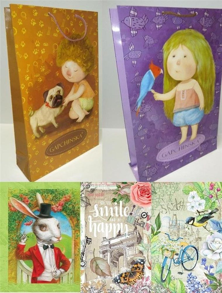 Fresh, torebka prezentowa, pionowa