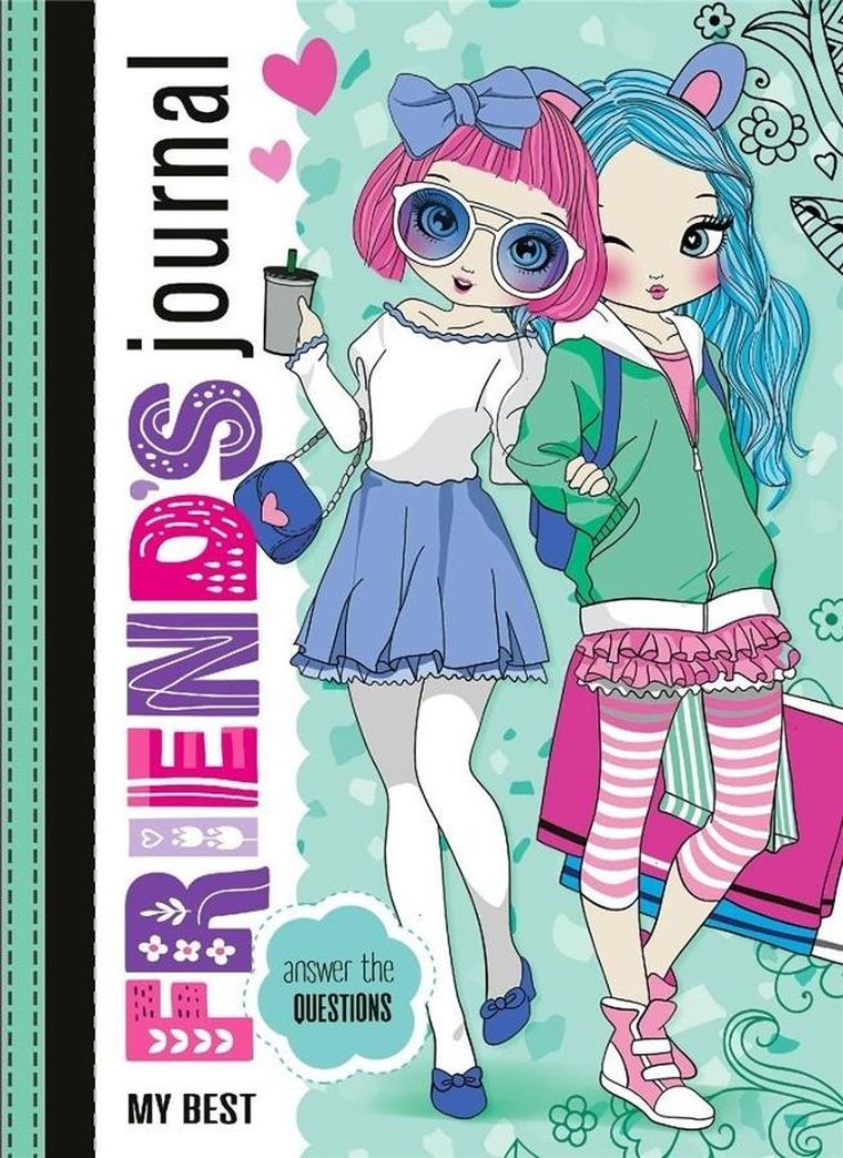 Fresh, zeszyt przyjaciółek, 135-197 mm, 48 kartek, zielony, 1 szt.