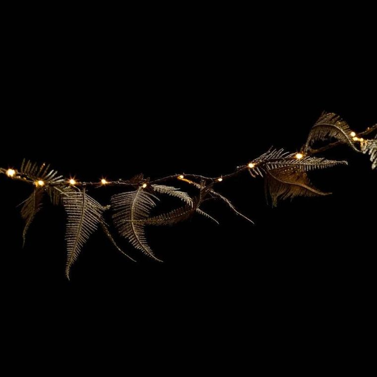 Fééric Lights and Christmas, girlanda świetlna, wewnętrzna z roślinnym motywem, 25 LED