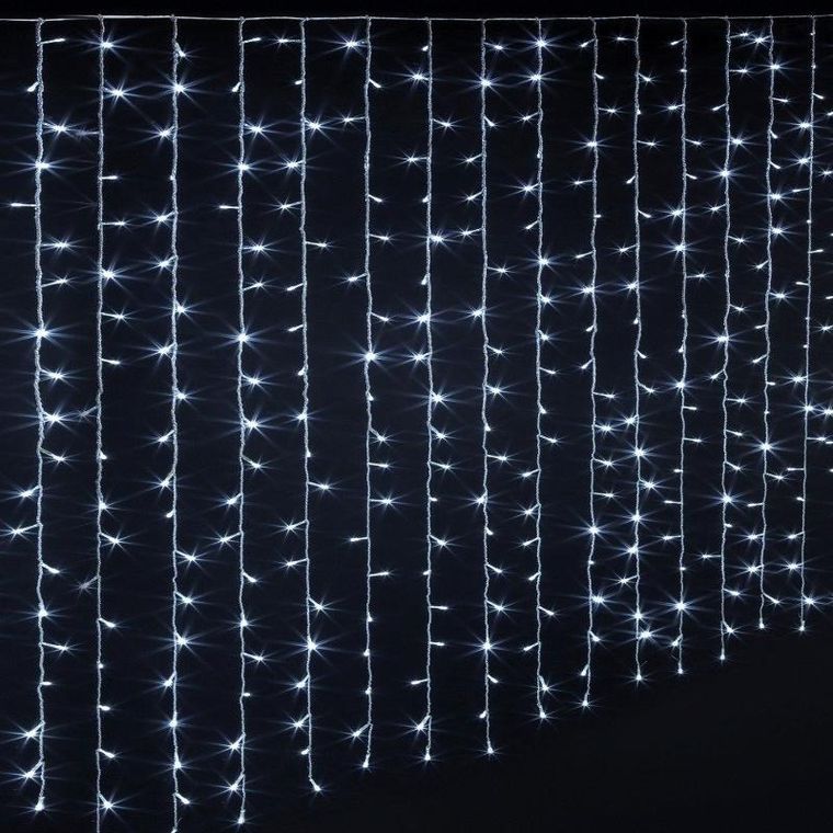 Fééric Lights and Christmas, kurtyna świetlna, 200 led