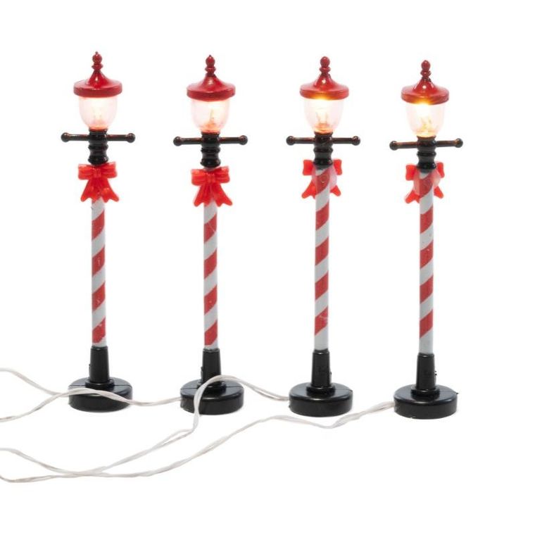 Fééric Lights And Christmas, latarnia świąteczna, świeca LED, 10 cm