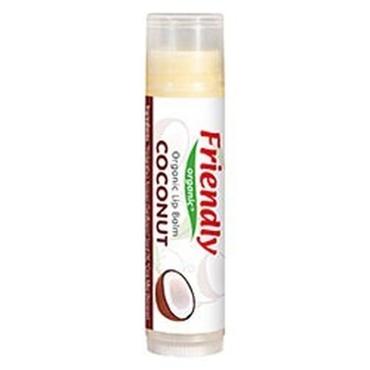 Friendly Organic, balsam do ust, kokos