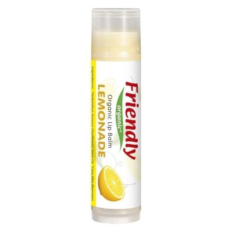 Friendly Organic, balsam do ust, lemoniada