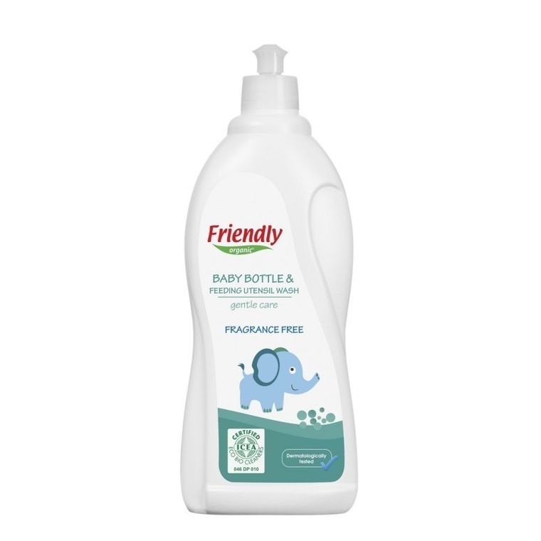 Friendly Organic, płyn do mycia butelek i smoczków, 750 ml