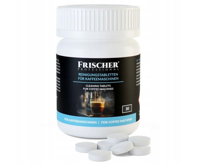 Frischer, tabletki czyszczące do ekspresów, 30 szt.