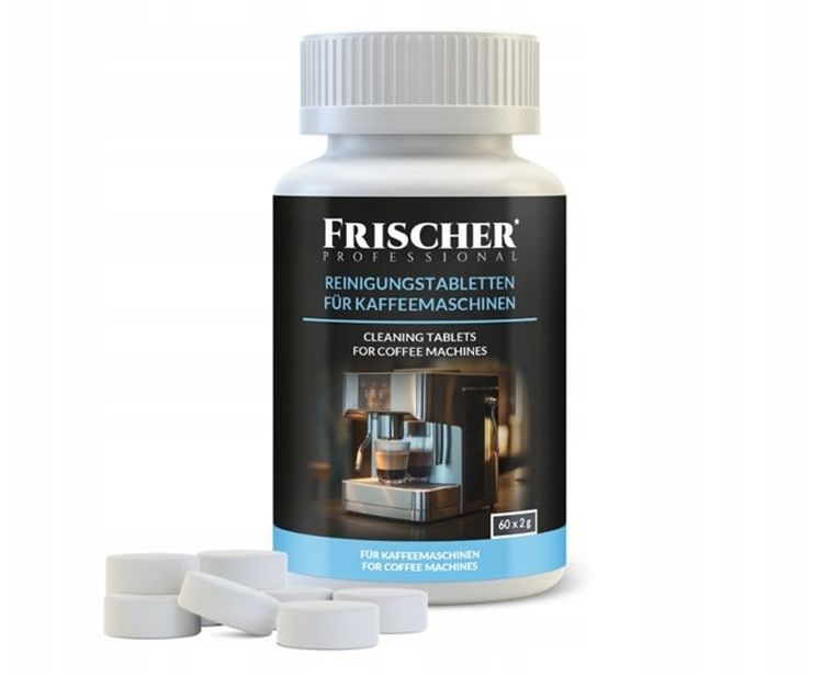 Frischer, tabletki czyszczące do ekspresów, 60 szt.