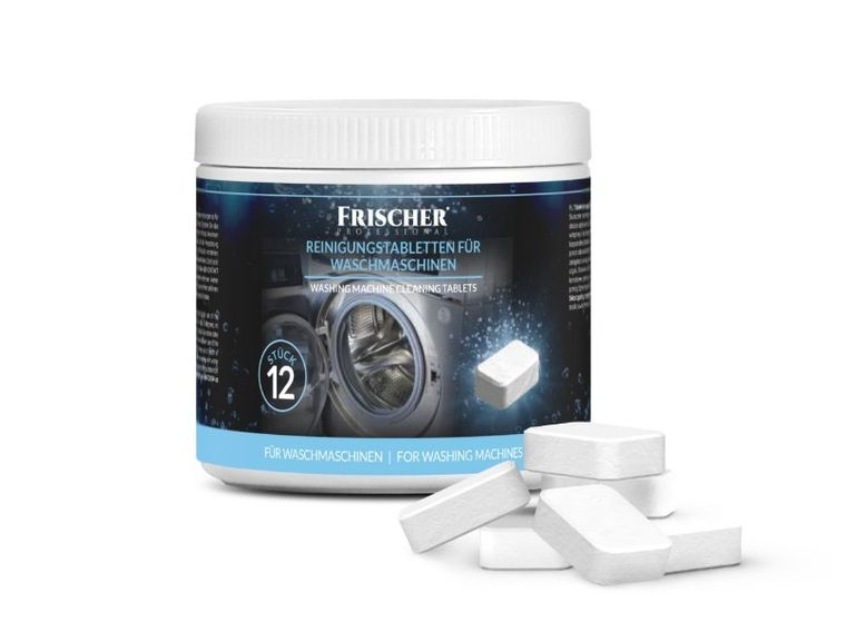 Frischer, tabletki do czyszczenia pralek, 12 szt.