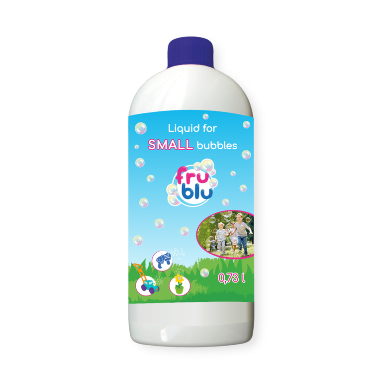 Fru Blu, płyn do baniek mydlanych, 0,73l