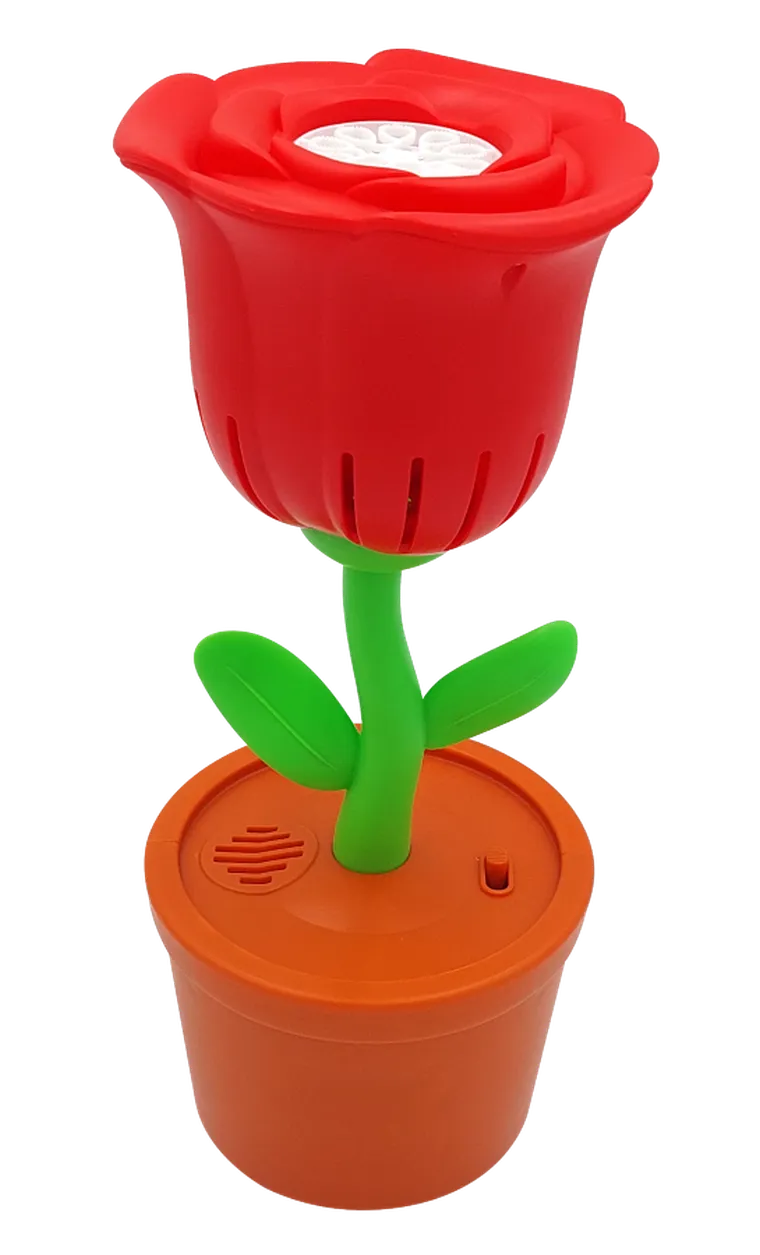 Fru Blu, Róża, zestaw do robienia baniek mydlaych z płynem, 2-40 ml