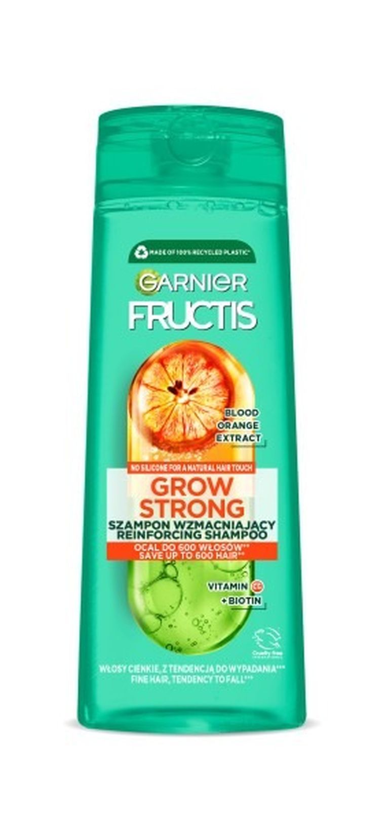 Fructis, Grow Strong Orange, szampon, 400 ml