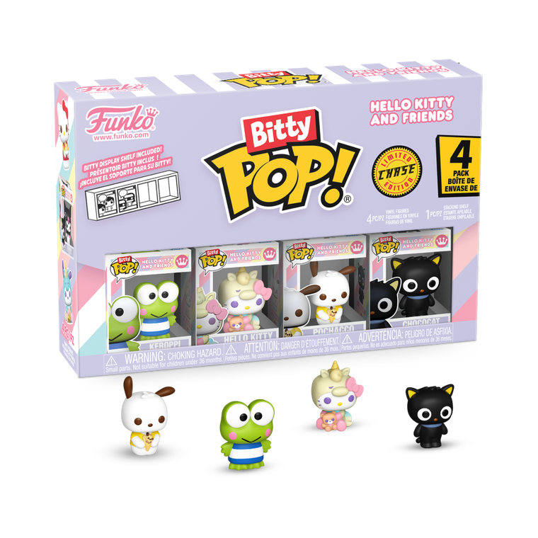 Funko Bitty Pop! Hello Kitty and Friends, mini figurki kolekcjonerskie, 4 szt.