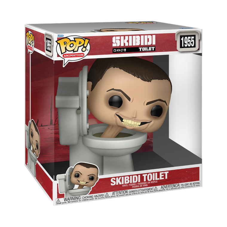 Funko Jumbo Pop! Animation: Skibidi Toilet, figurka kolekcjonerska