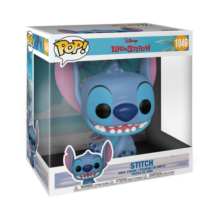 Funko Jumbo Pop! Disney: Lilo i Stitch, Stitch, figurka kolekcjonerska