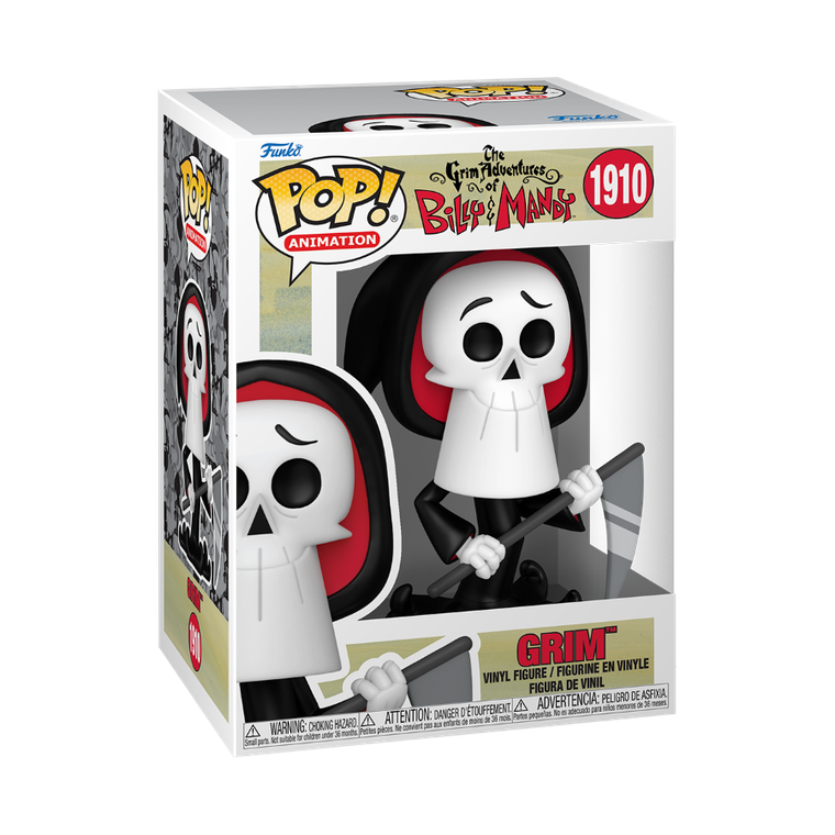 Funko Pop! Animation: Mroczne przygody Billy'ego i Mandy, Grim, figurka kolekcjonerska