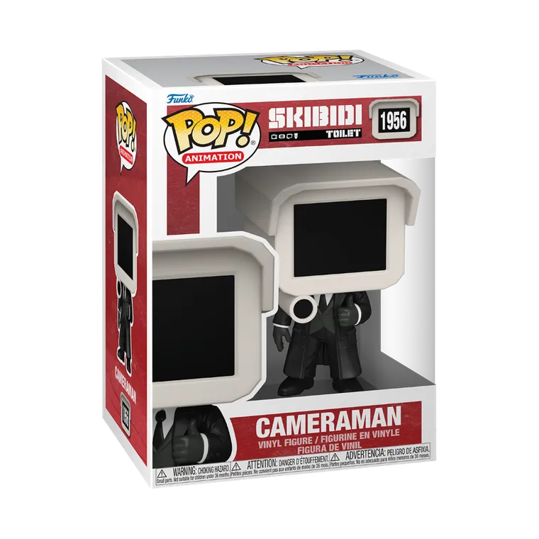 Funko Pop! Animation: Skibidi Toilet, Cameraman, figurka kolekcjonerska