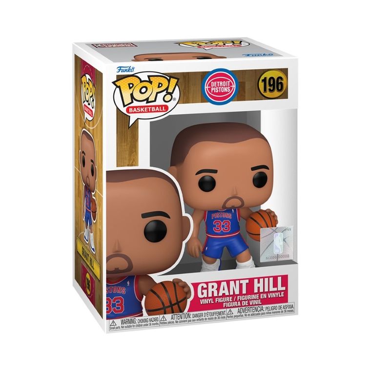 Funko Pop! Basketball: Detroit Pistons, Grant Hill, figurka kolekcjonerska