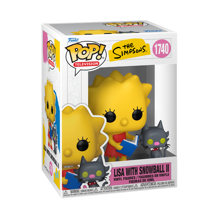 Funko Pop! Buddy: The Simpsons, Lisa z kotem, figurki kolekcjonerskie