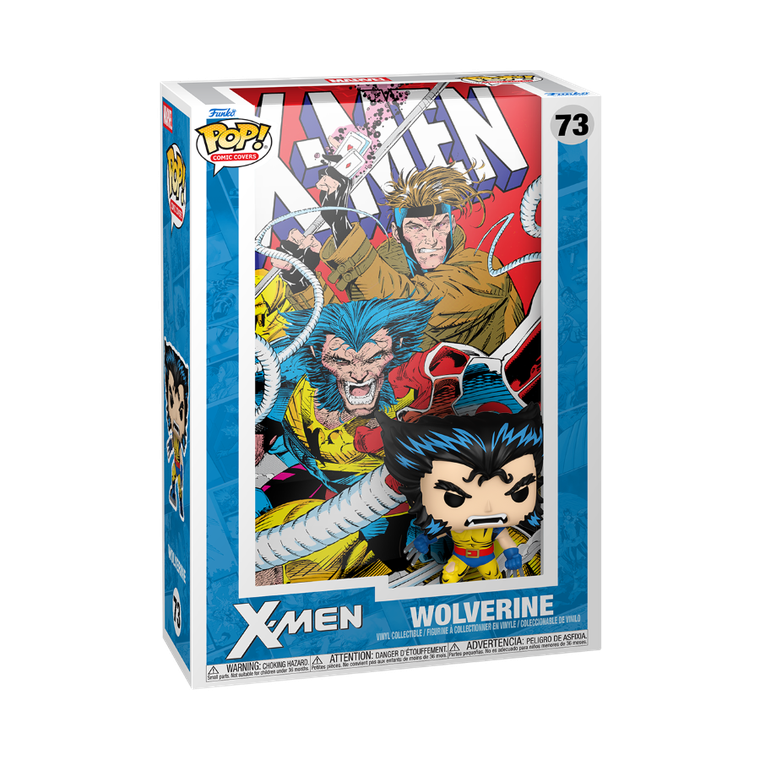 Funko Pop! Comic Covers: Marvel, X-Men, Wolverine, figurka kolekcjonerska z plakatem