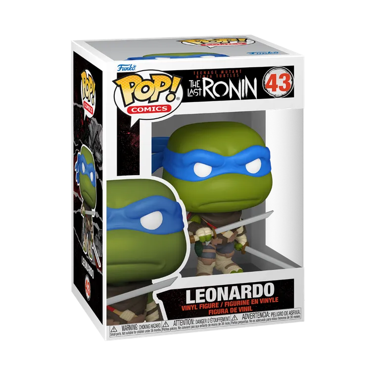 Funko Pop! Comics: Wojownicze Żółwie Ninja: Ostatni Ronin, Leonardo, figurka kolekcjonerska
