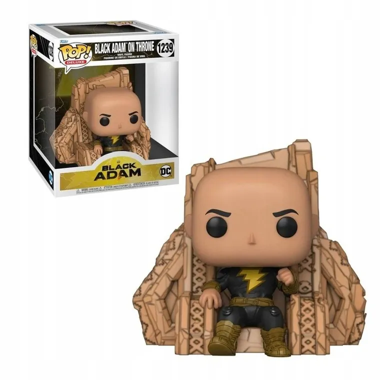 Funko Pop! DC: Black Adam on Throne, figurka kolekcjonerska