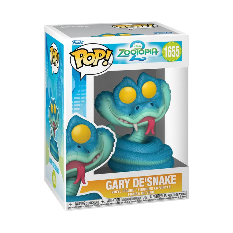 Funko Pop! Disney: Zwierzogród 2, Gary De'Snake, figurka kolekcjonerska