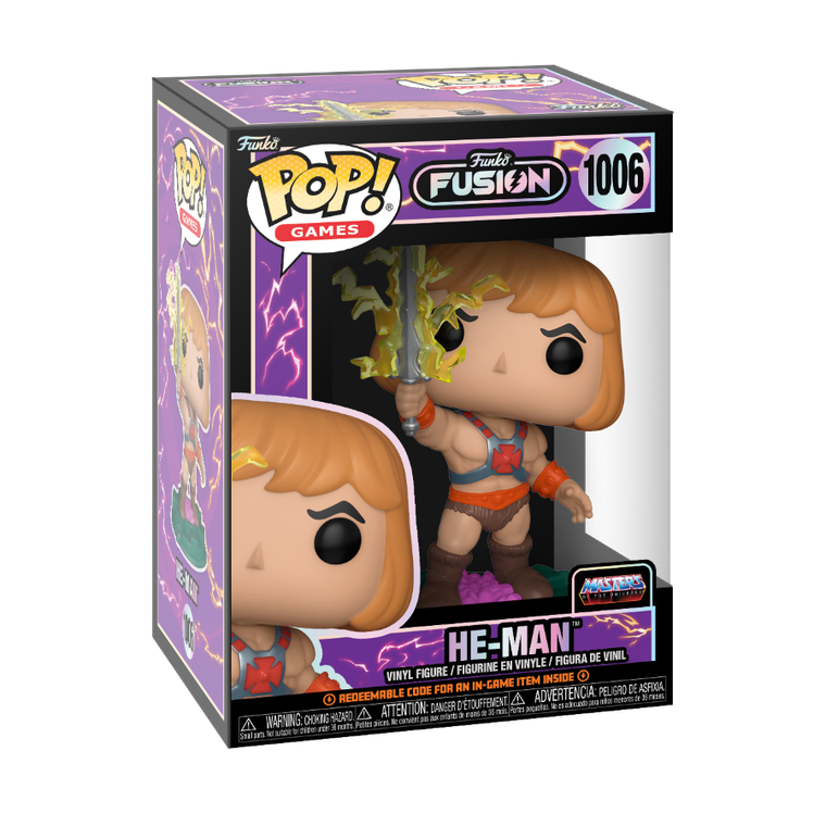 Funko Pop! Games: Funko Fusion, He-Man with Chase, figurka kolekcjonerska