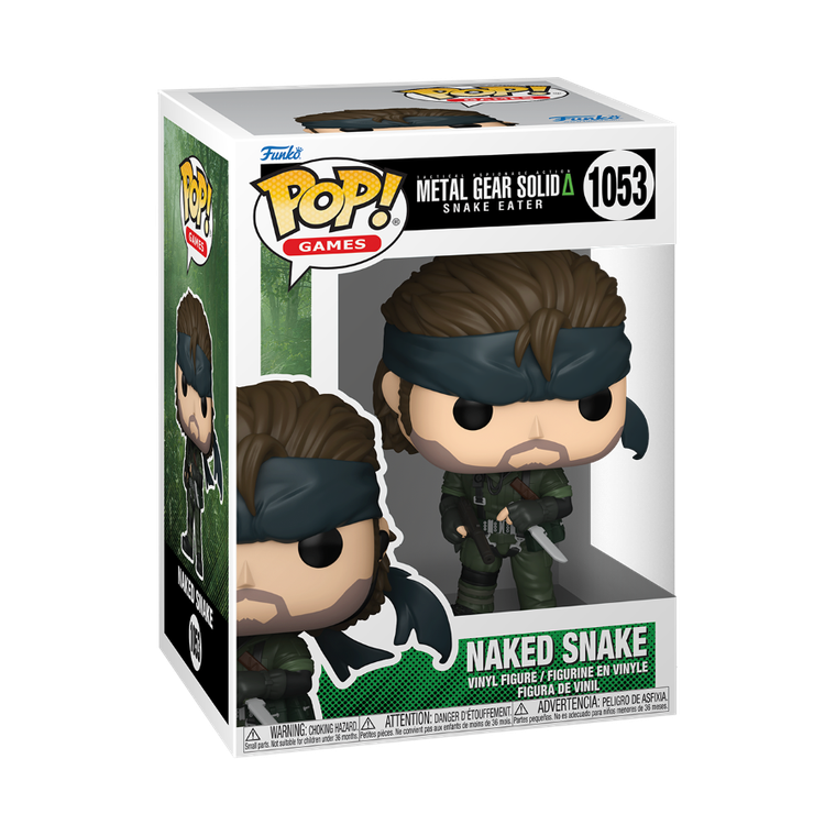 Funko Pop! Games: Metal Gear Solid, Naked Snake, figurka kolekcjonerska