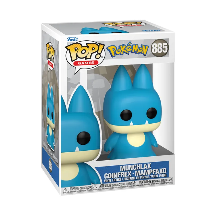 Funko POP! Games: Pokemon, Munchlax, figurka