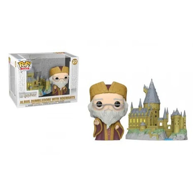 Funko Pop! Harry Potter: Dumbledore z Hogwartem, figurka kolekcjonerska