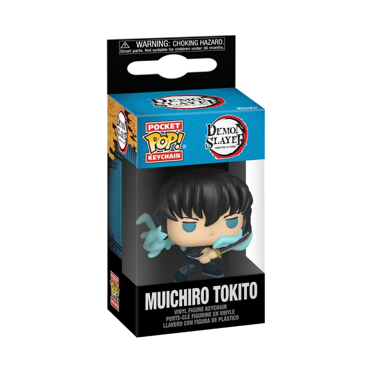 Funko Pop! Keychain: Demon Slayer, Muichiro Attack, brelok z figurką