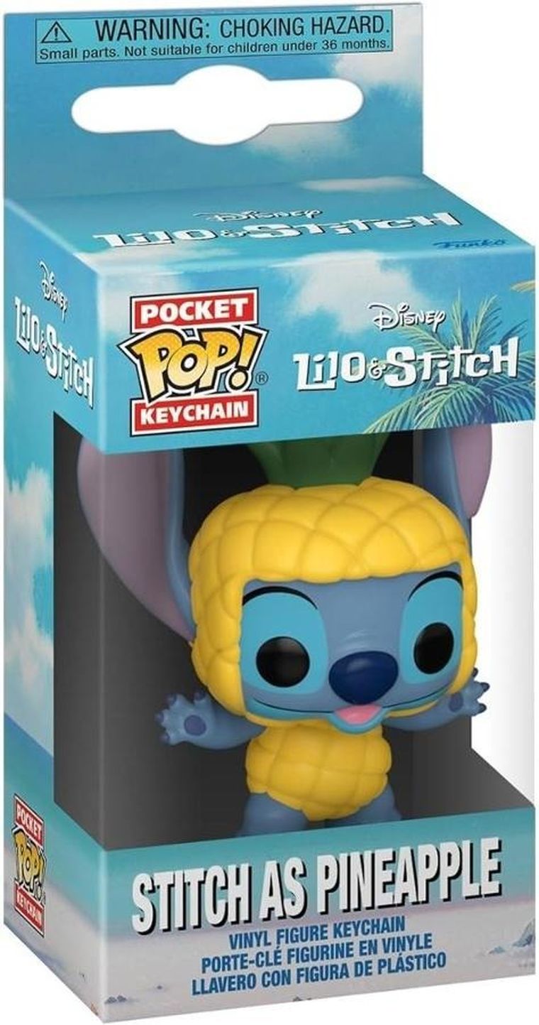 Funko Pop! Keychain: Disney, Stitch as Pineapple, brelok z figurką