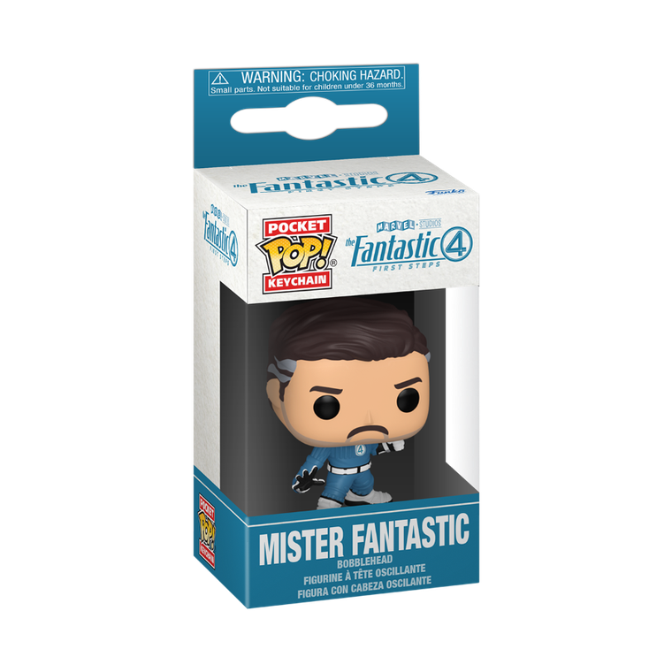 Funko Pop! Keychain: Fantastic 4, Mister Fantastic, brelok z figurką