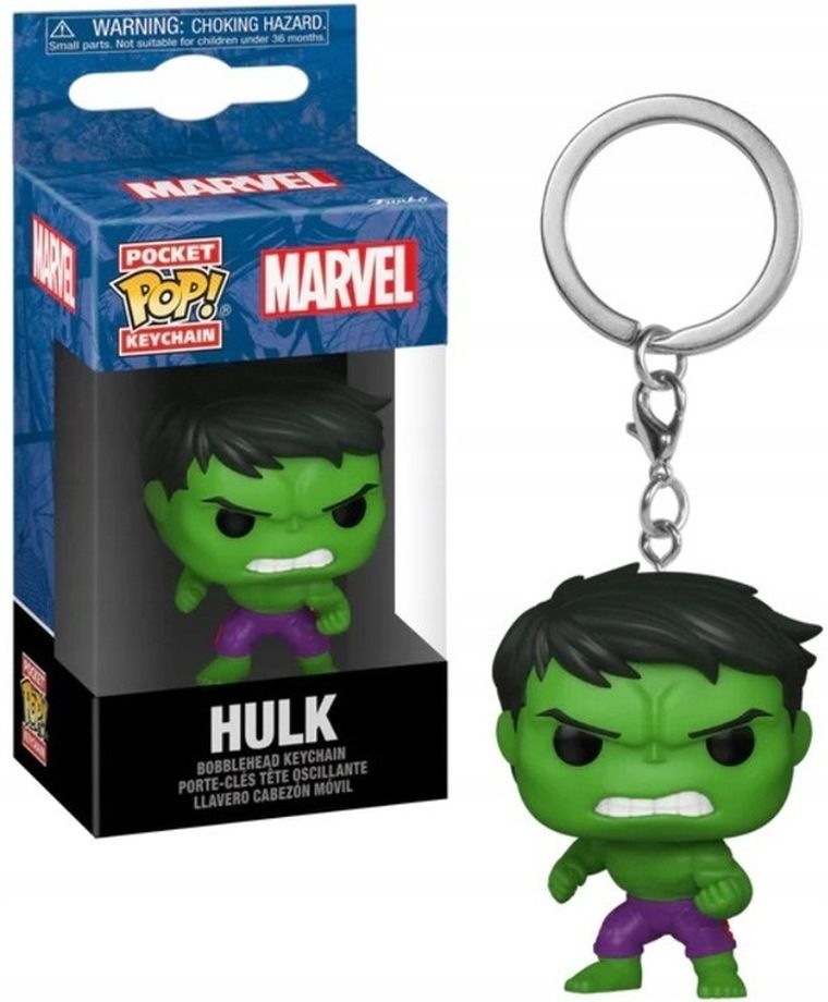 Funko Pop! Keychain: Hulk, brelok z figurką