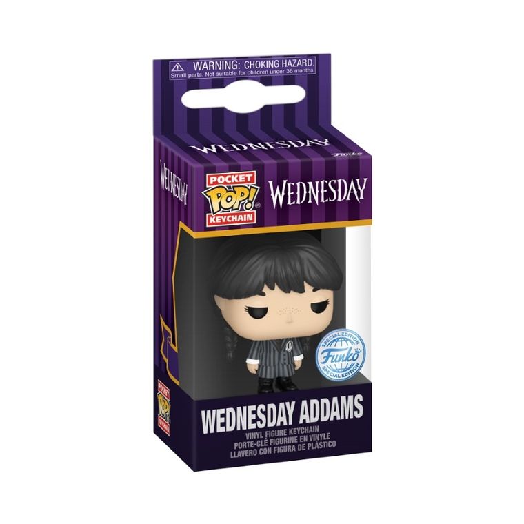 Funko Pop! Keychain: Wednesday, brelok z figurką