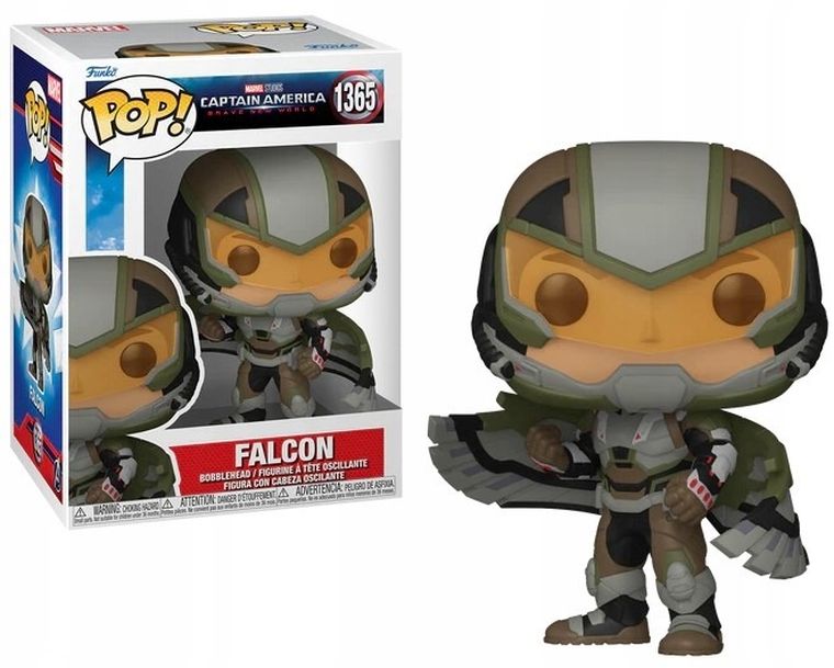 Funko Pop! Marvel: Captain America Brave New World, Falcon, figurka kolekcjonerska