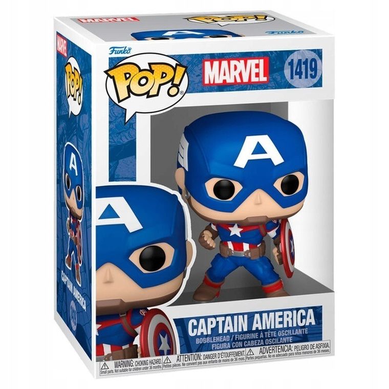 Funko Pop! Marvel: Captain America, figurka kolekcjonerska