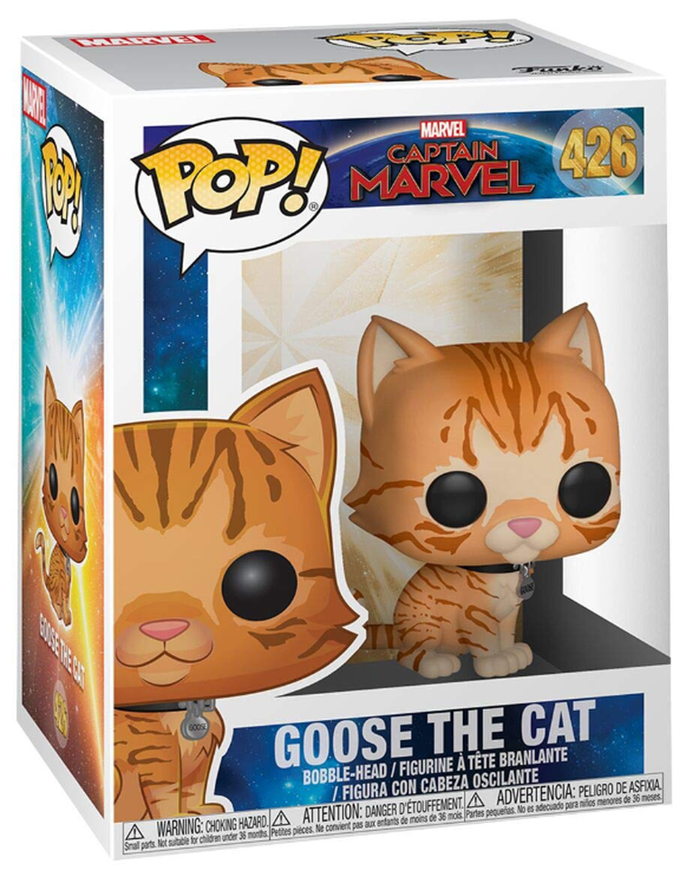 Funko Pop Marvel, Captain Marvel, Goose the cat, nr 426, figurka