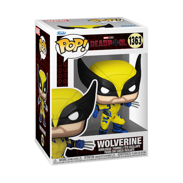 Funko Pop! Marvel: Deadpool, Wolverine, figurka kolekcjonerska