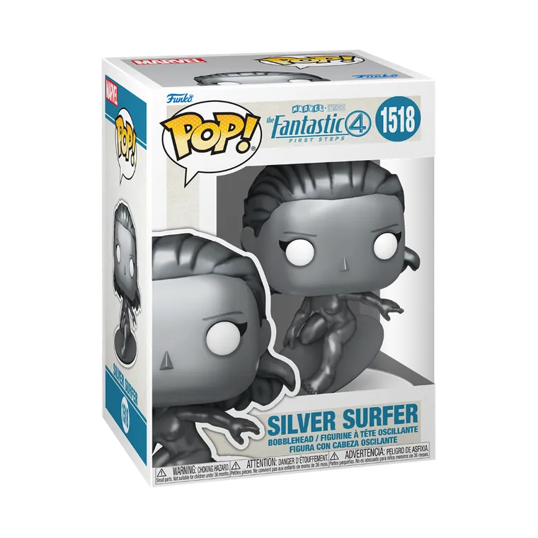 Funko Pop! Marvel: Fantastic 4, Silver Surfer, figurka kolekcjonerska