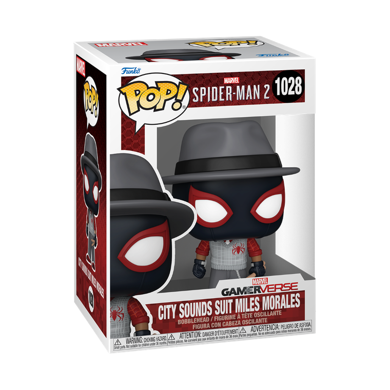Funko Pop! Marvel: Spider-Man 2, City Sounds Suit Miles Morales, figurka kolekcjonerska