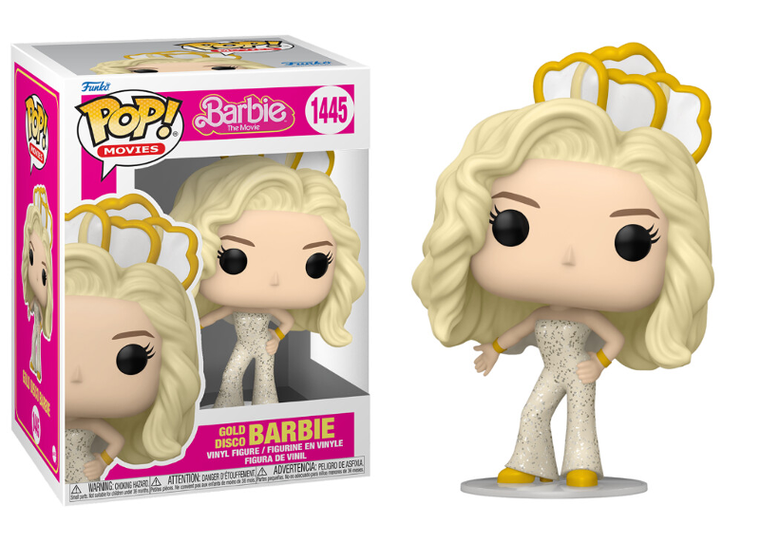 Funko Pop! Movies: Barbie Gold Disco, figurka kolekcjonerska