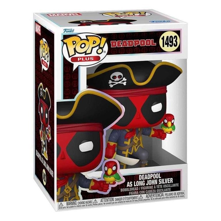 Funko Pop! Plus: Marvel, Deadpool as Long John Silver, figurka kolekcjonerska