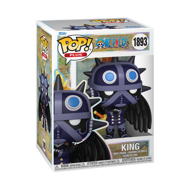 Funko Pop! Plus: One Piece, King, figurka kolekcjonerska