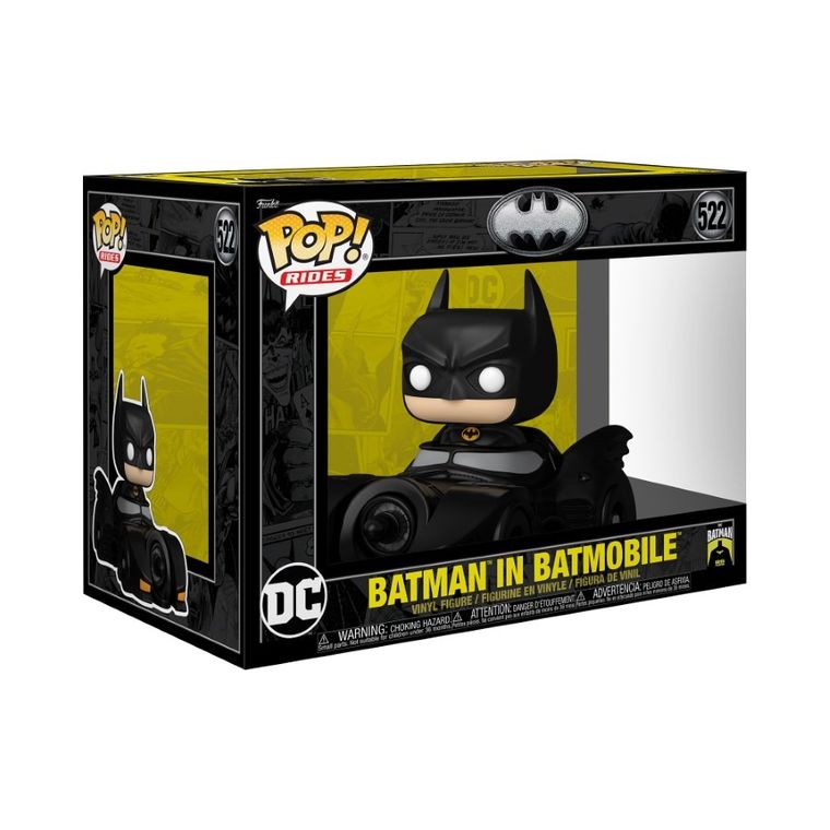 Funko Pop! Rides: Batman w Batmobilu, figurka kolekcjonerska